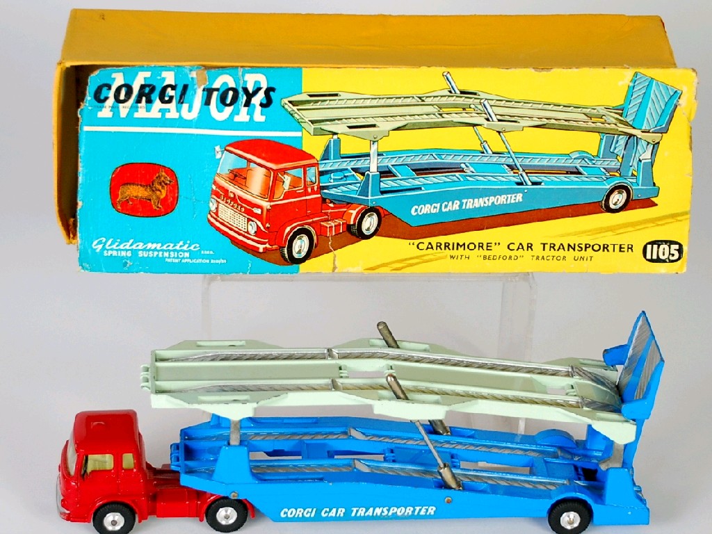 Appraisal: CORGI MAJOR BOXED 'CARNIVORE' CAR TRANSPORTER model No good box