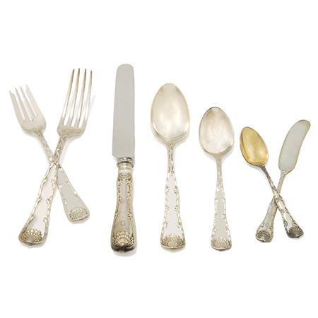 Appraisal: Tiffany Sterling Silver Partial Flatware Service Estimate -