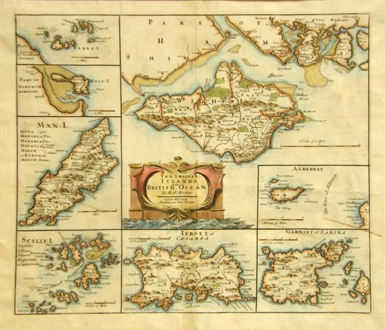 Appraisal: th century Robert Morden Map The Smaller Islands of the