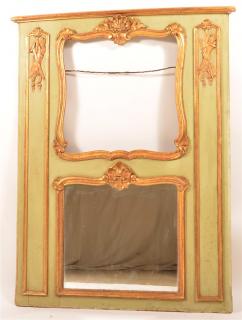 Appraisal: Continental th Century Gilt Wall Mirror Continental th Century Carved