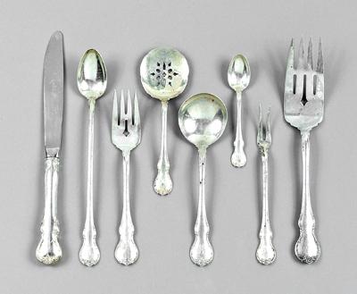 Appraisal: French Provincial sterling flatware pieces Towle most with H script