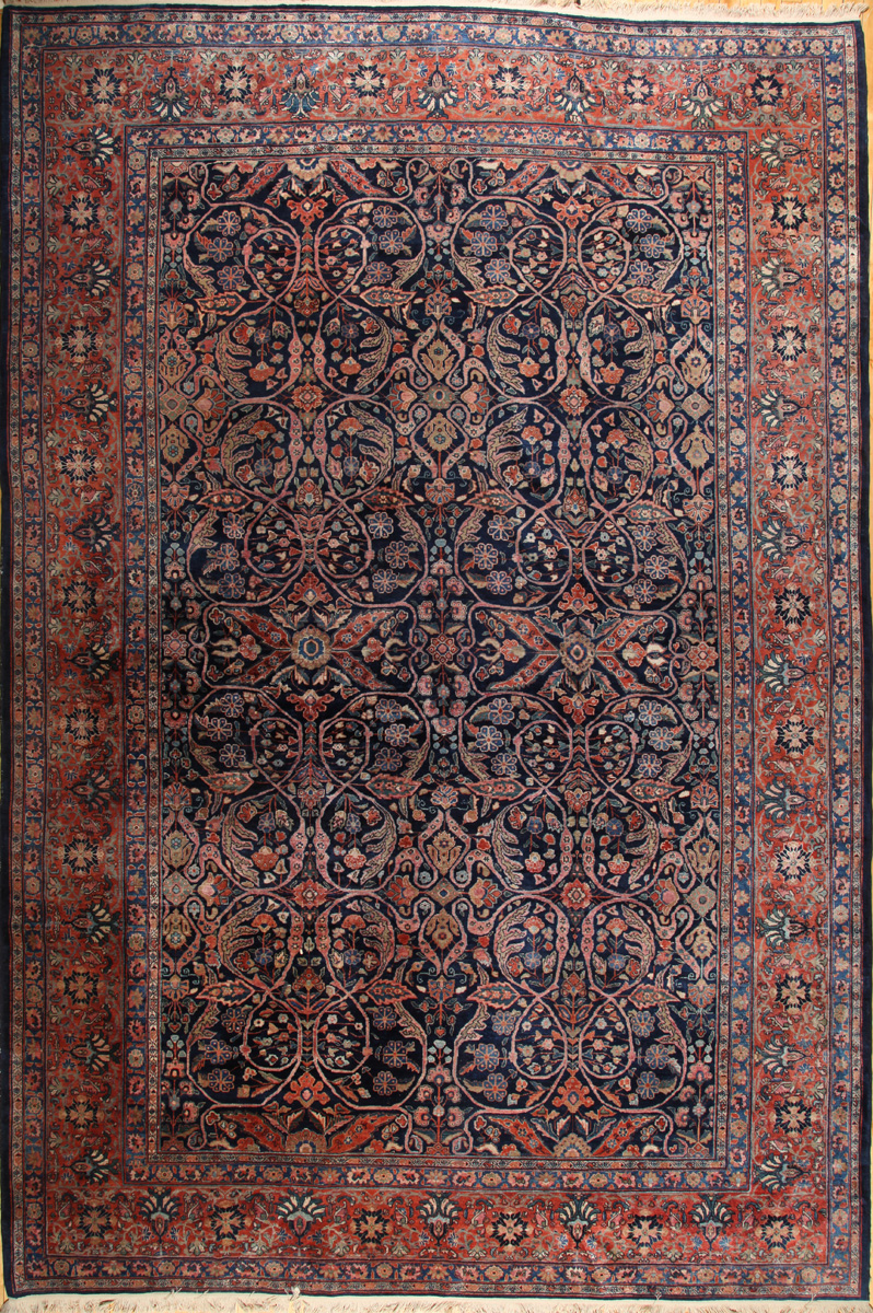 Appraisal: SAROUK FEREGHAN CARPET ft in x ft in From the