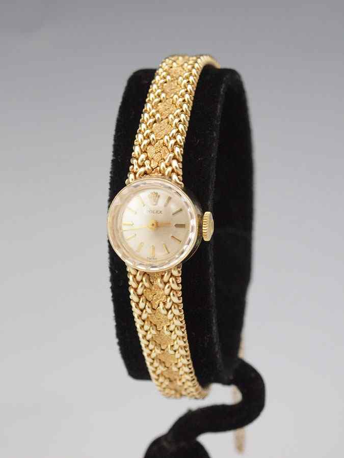 Appraisal: ROLEX K GOLD LADIES DRESS WATCH K yellow gold Rolex