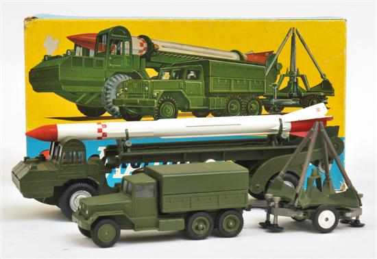 Appraisal: CORGI MAJOR 'CORPORAL' MISSILE ERECTOR VEHICLE LAUNCHER AND TOW TRUCK