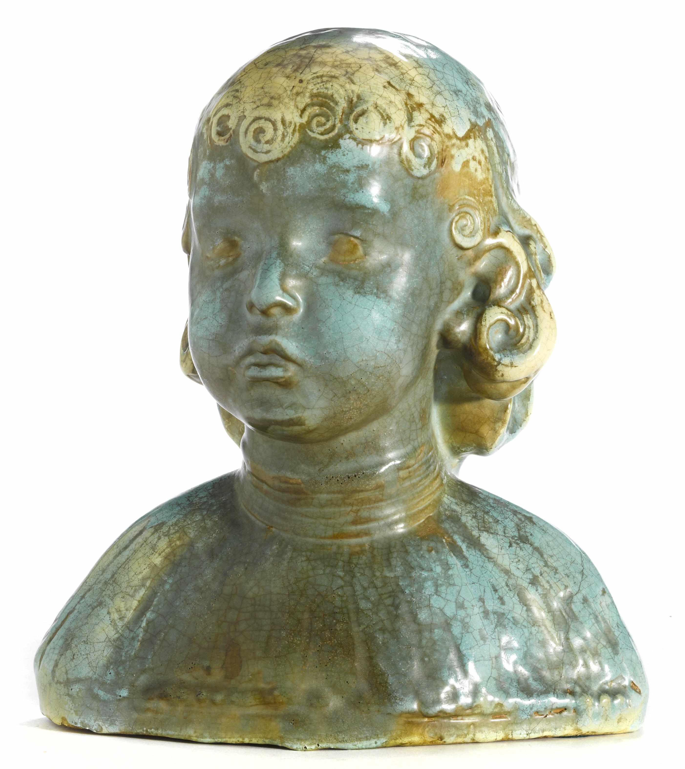 Appraisal: Beniamino Benvenuto Bufano Italian American - Bust of a Child