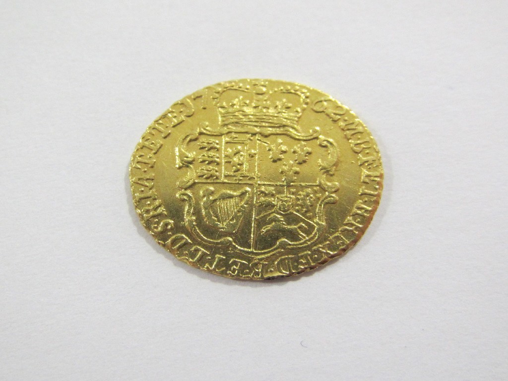 Appraisal: A George III gold Guinea dated