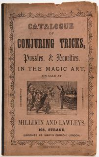 Appraisal: Millikin and Lawley's Cataloge of Conjuring Millikin and Lawley's Catalogue