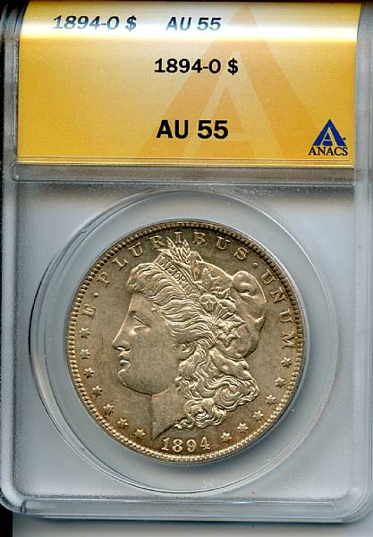 Appraisal: -O AU ANACS Smooth surfaces with light wear and some