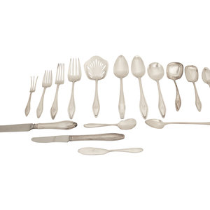 Appraisal: An American Silver Flatware Service Towle Silversmiths th Century in