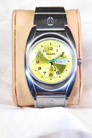 Appraisal: NIXON MEN'S WATCHVery nice sport watch designed in California all