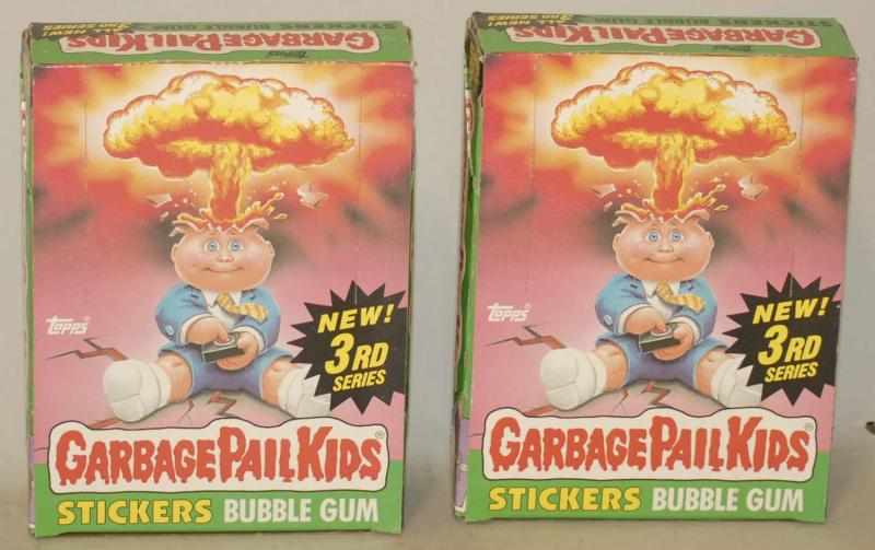 Appraisal: Garbage Pail Kids Stickers Condition Excellent Size Each Box -