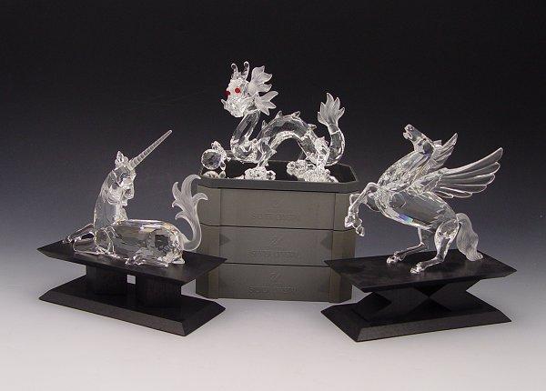 Appraisal: PC SWAROVSKI CRYSTAL ''FABULOUS CREATURES'' ANNUAL EDITION SERIES Unicorn Martin