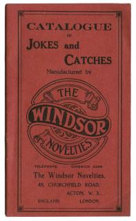 Appraisal: Windsor Novelties Catalogue of Jokes and Catches London ca Being