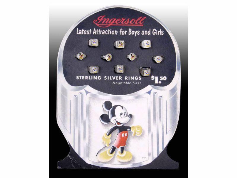 Appraisal: Walt Disney Ingersoll Mickey Mouse and Donald Duck Description Display