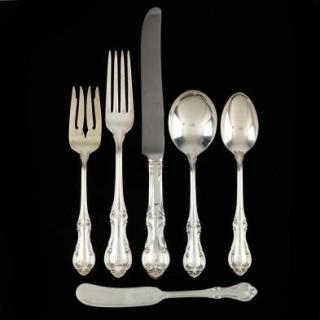 Appraisal: International Joan of Arc Sterling Silver Flatware Service pieces service