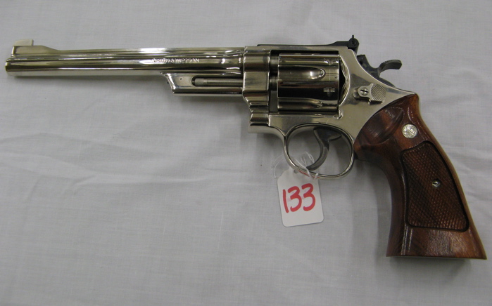 Appraisal: SMITH WESSON MODEL DOUBLE ACTION REVOLVER mag caliber barrel nickel