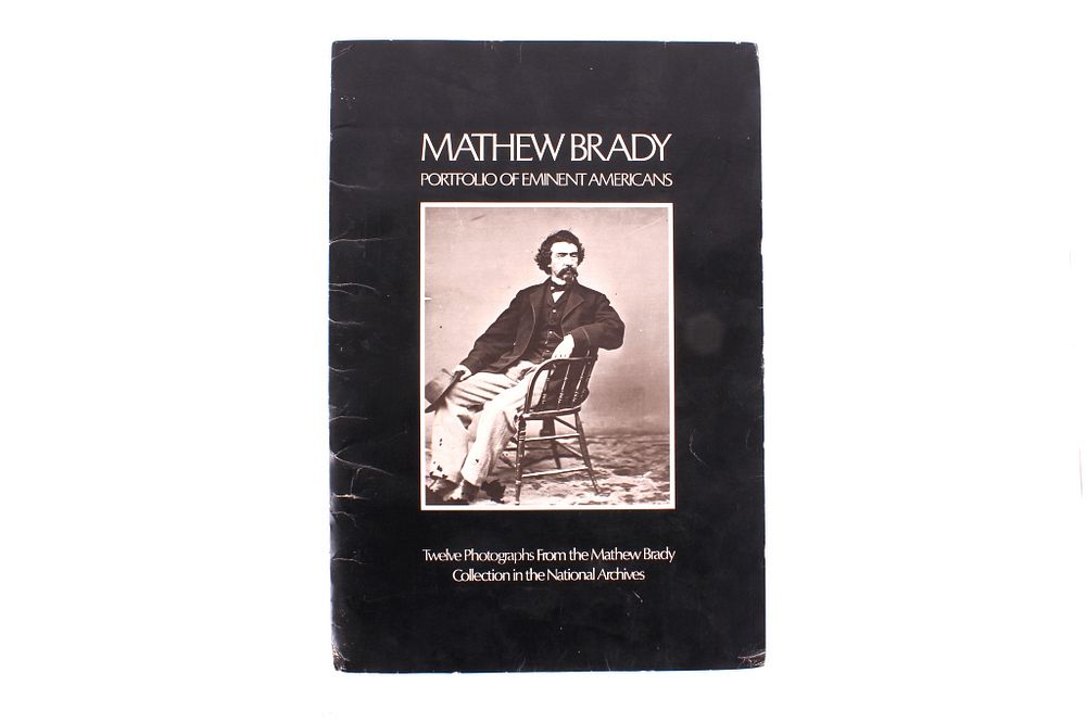 Appraisal: Mathew Brady Portfolio of Eminent Americans For your consideration is