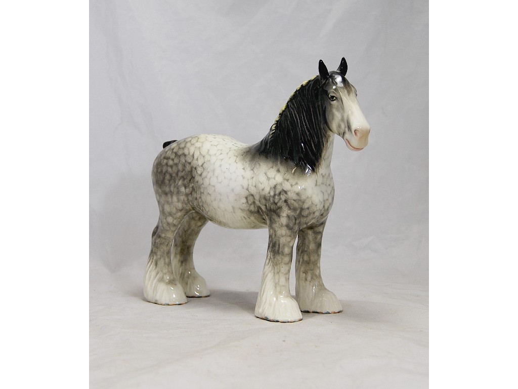 Appraisal: Beswick Shire Mare no 'rocking horse grey' gloss