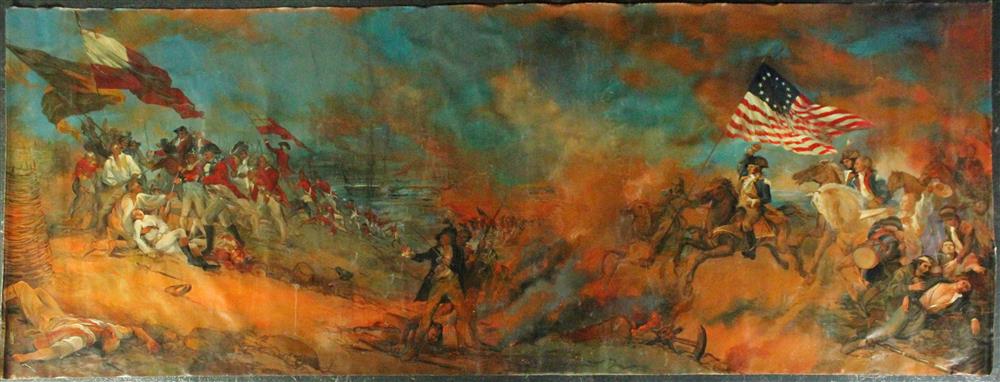 Appraisal: JANET HANCHEY AMERICAN TH ST CENTURY GENERAL WASHINGTON LEADING HIS