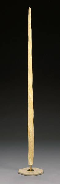 Appraisal: Rare Narwhal Tusk Monodon monoceros Arctic Circle Canada A species