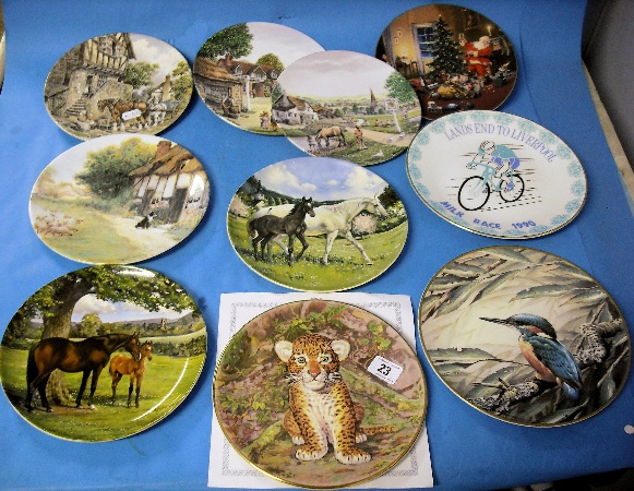 Appraisal: A Collection of Collectors Plates by Wedgwood Spode Royal Doulton