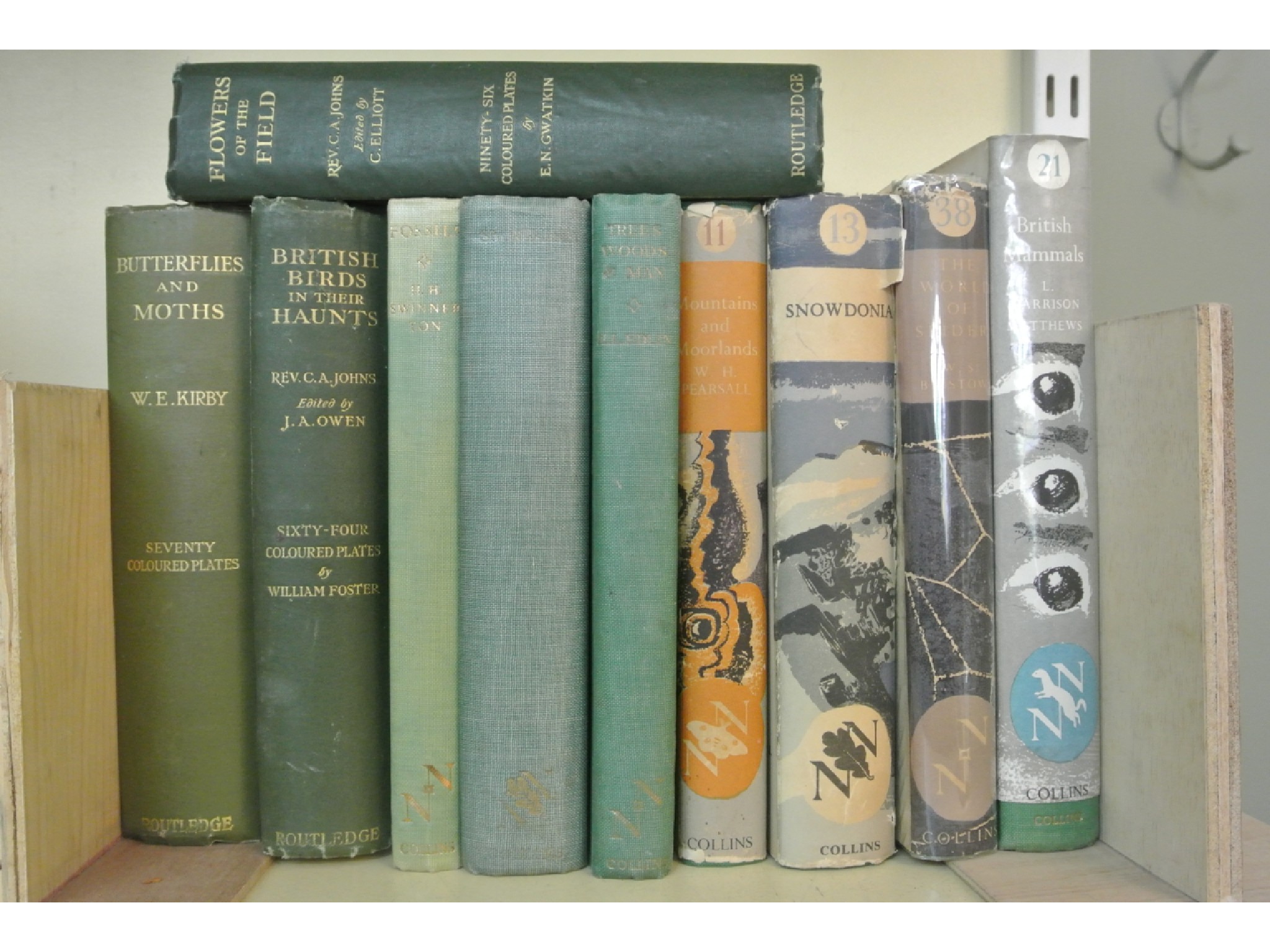 Appraisal: A small collection of New Naturalist series volumes together with