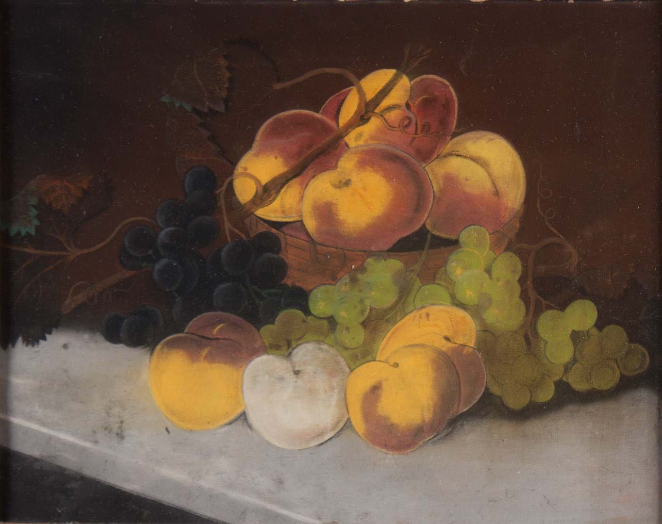 Appraisal: American School th c Still Life pastel Still Life with