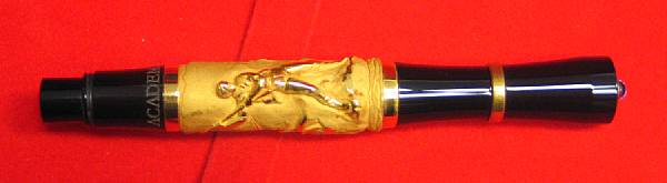 Appraisal: STIPULA Resin and Sterling Silver Academia Pesca Fountain Pen This