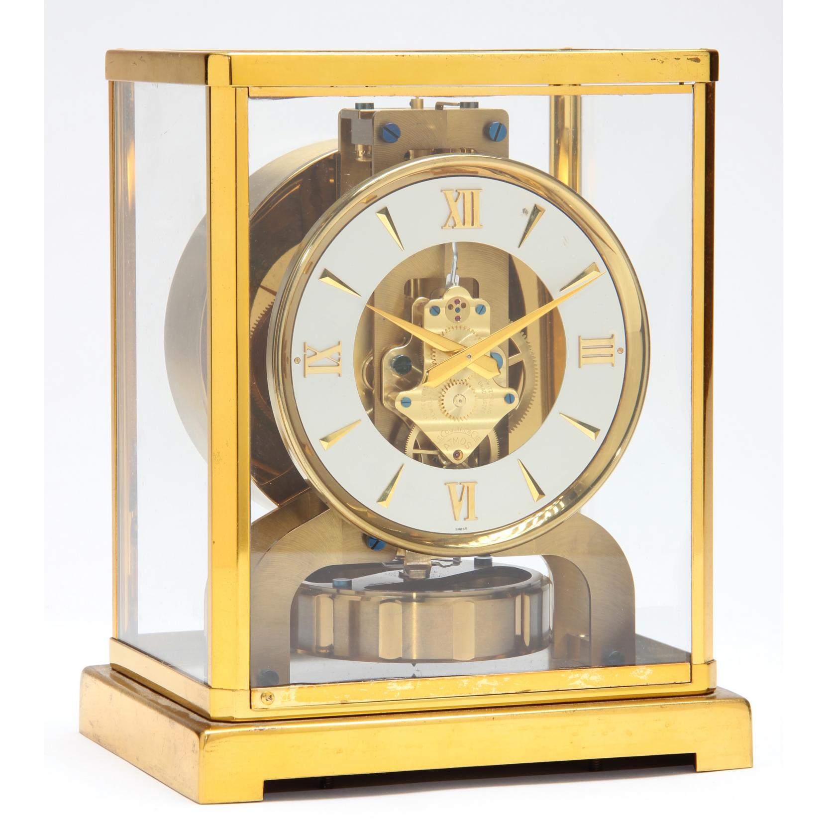 Appraisal: Le Coultre Atmos Clock Model - serial s -jewel brass