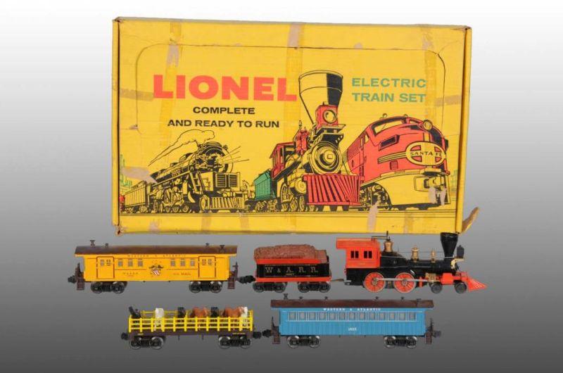 Appraisal: Lionel No S Sears Halloween Set Description Post-war O- gauge