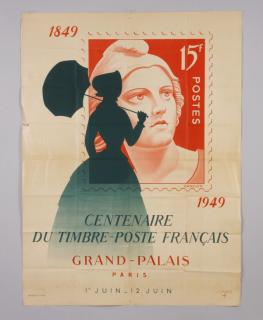 Appraisal: Original vintage unmounted French poster Early th century original unmounted