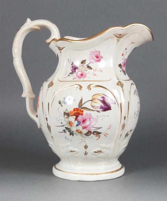 Appraisal: William Ellis Tucker Porcelain Factory of Philadelphia floral decorated porcelain