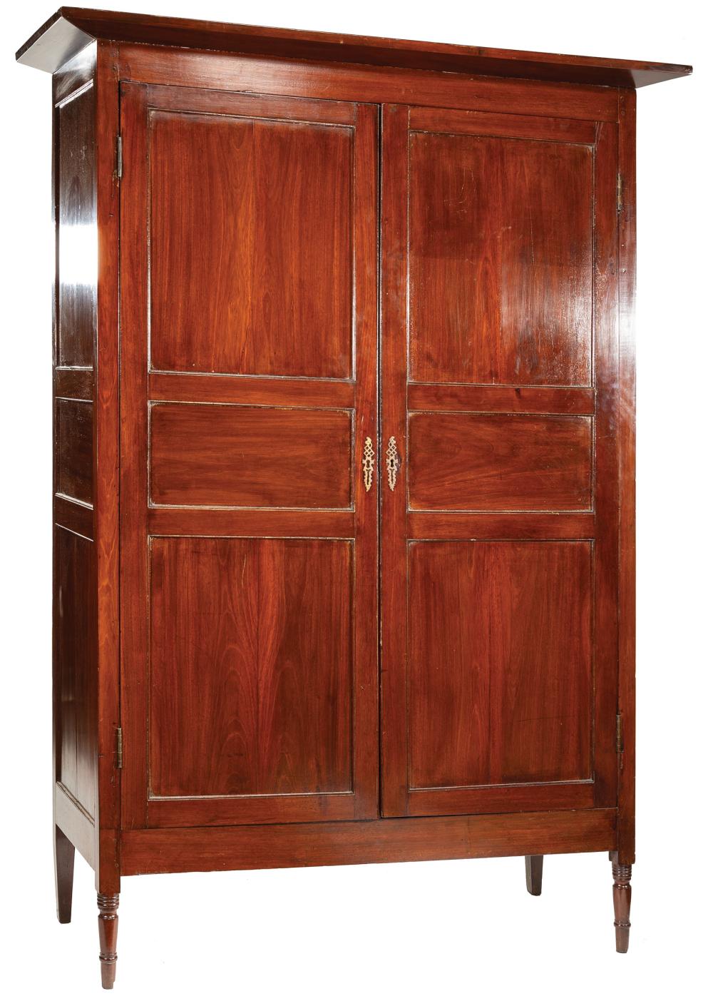 Appraisal: Louisiana or West Indies Mahogany Armoire in the Federal Taste