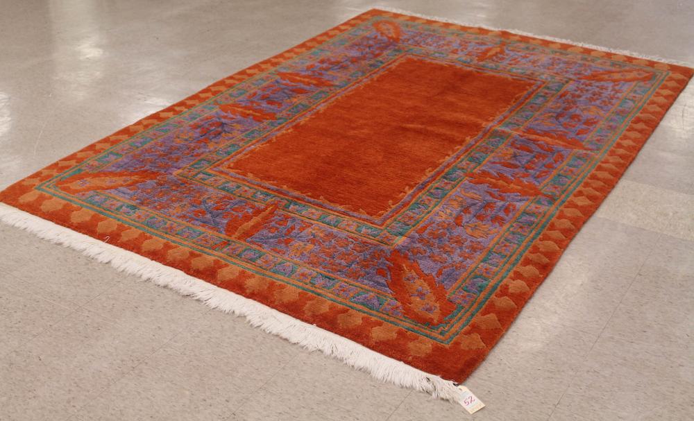 Appraisal: CONTEMPORARY TUFENKIAN TIBETAN CARPET hand knotted in Nepal late th