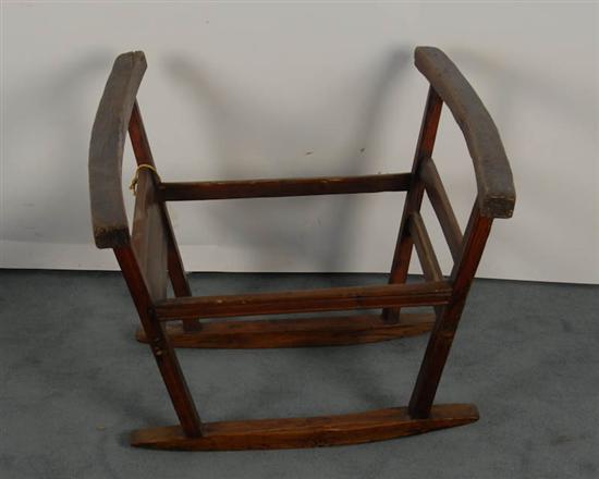 Appraisal: African Cradle Frame - missing bamboo insert