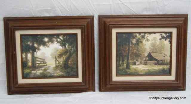 Appraisal: Dalhart Windberg Framed PrintsFrom an estate are X size framed