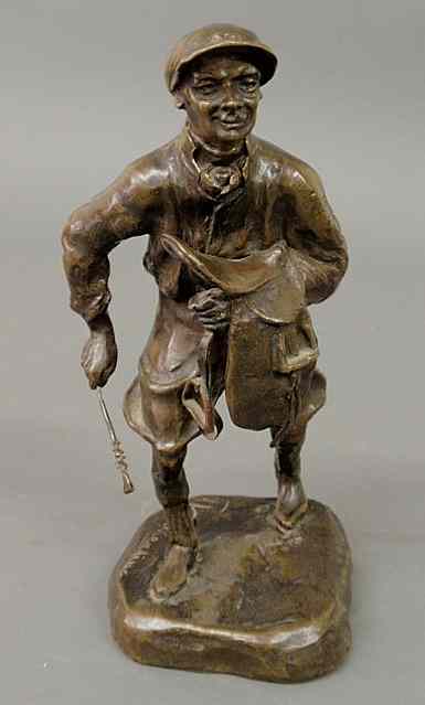 Appraisal: Voelckering Fred Hans Karl Alfred German - bronze of a