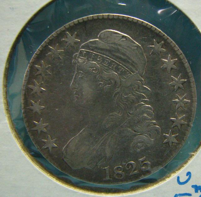 Appraisal: Capped Bust Half Dollar VF or EF