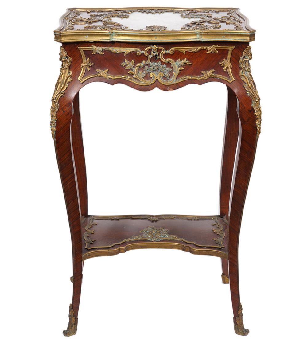 Appraisal: MAISON MILLET TH C LOUIS XV STYLE TABLEMaison Millet th