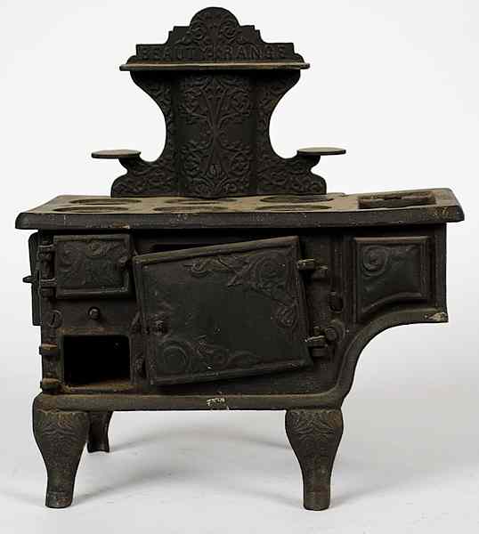 Appraisal: Cast Metal Toy Stove American a cast metal toy stove