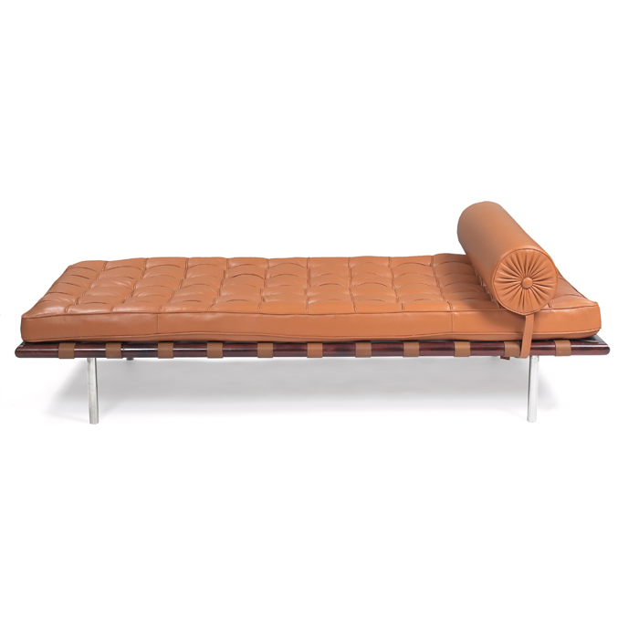 Appraisal: Ludwig Mies van der Rohe daybed by Knoll Associates original