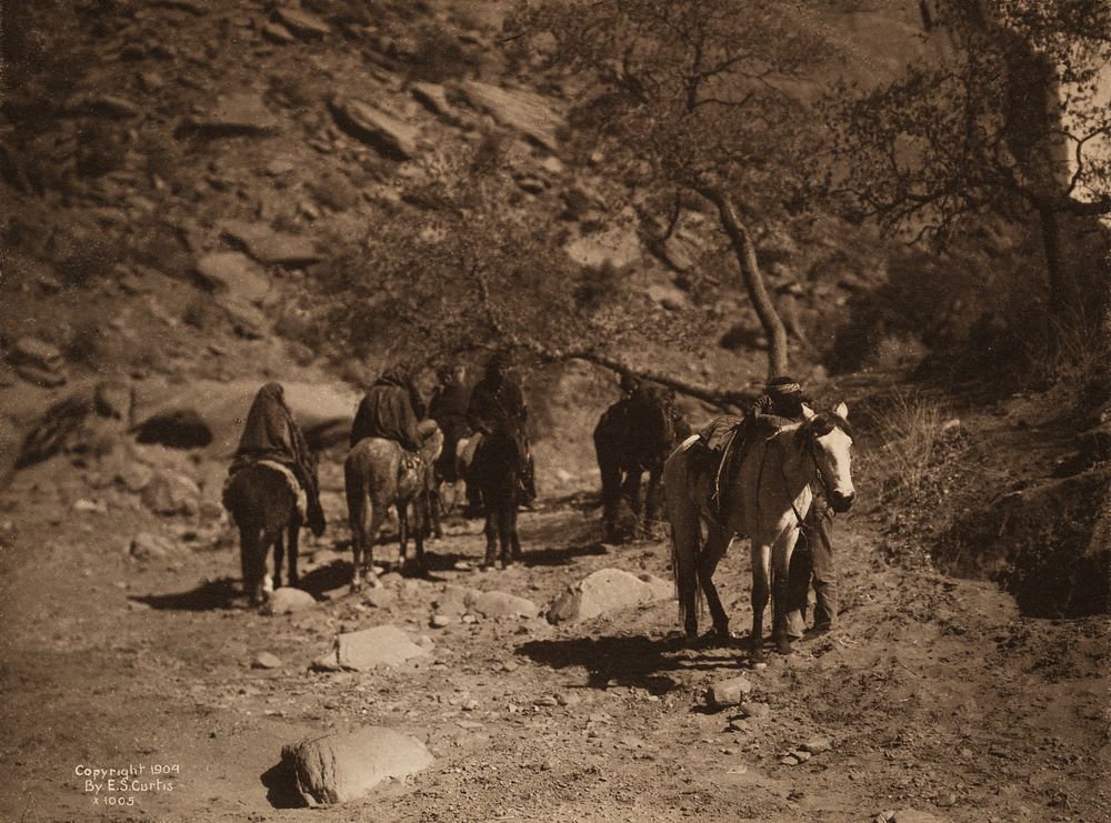 Appraisal: Edward Curtis Through the Canyon Depths Edward S Curtis -