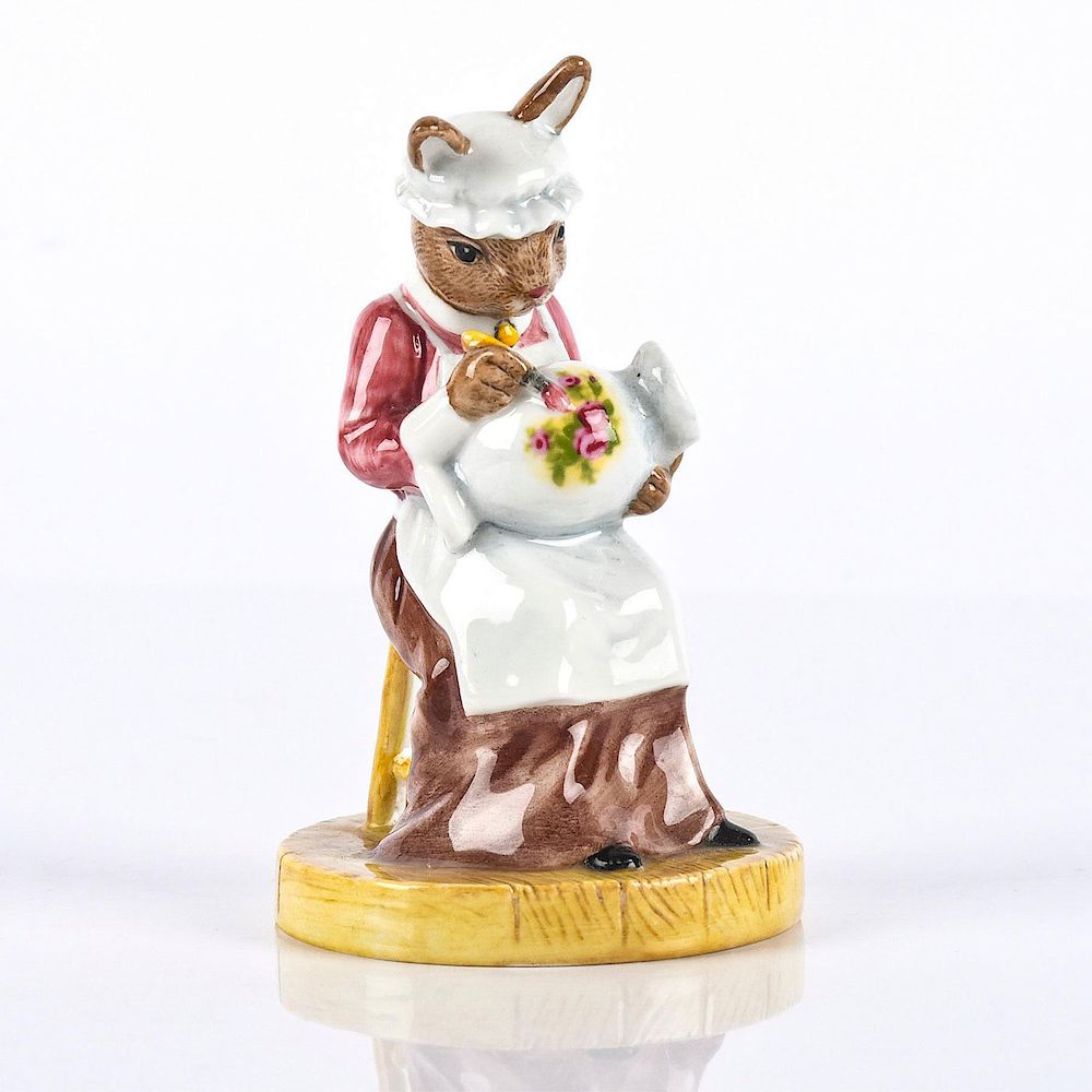 Appraisal: ROYAL DOULTON BUNNYKINS FIGURINE PAINTRESS DB Limited edition of Doulton