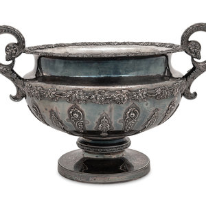 Appraisal: A Scottish Victorian Silver Punch Bowl MacKay and Chisholm Edinburgh