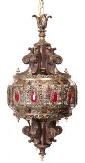 Appraisal: Persian Style Hanging Chandelier Persian style four bulb hanging chandelier