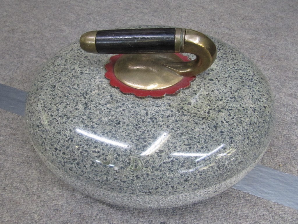 Appraisal: Pair of curling stones