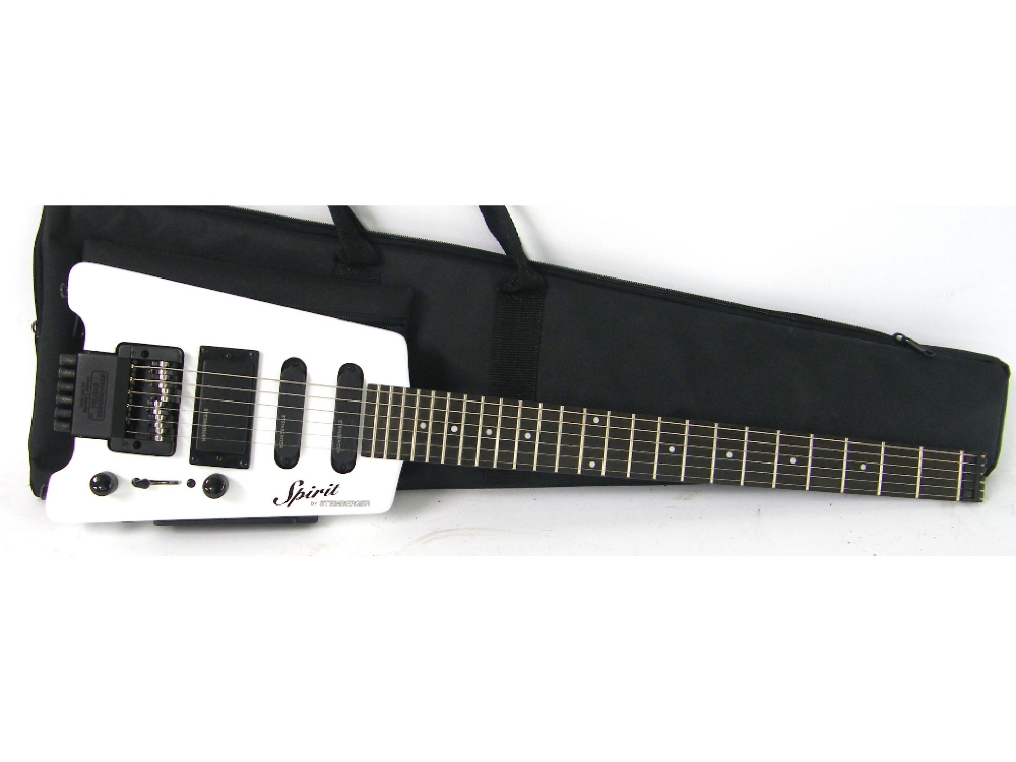 Appraisal: Spirit by Steinberger GT-Pro electric guitar ser no white finish