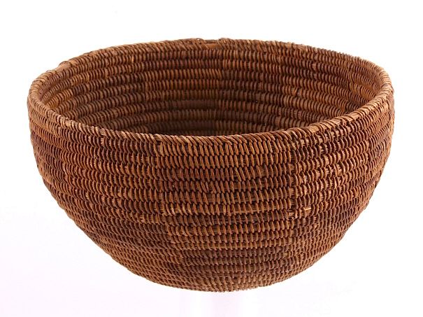 Appraisal: Early Pima Native American Indian Basket This is an original