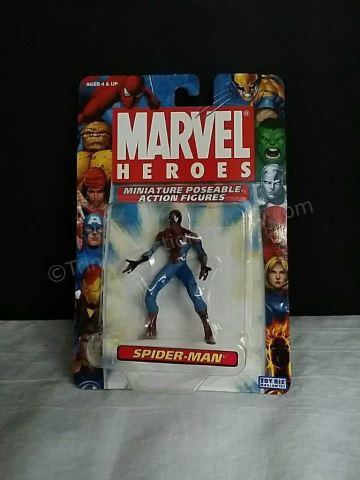 Appraisal: Spider-Man Marvel Heroes Miniature Poseable Action Figure in unopened original