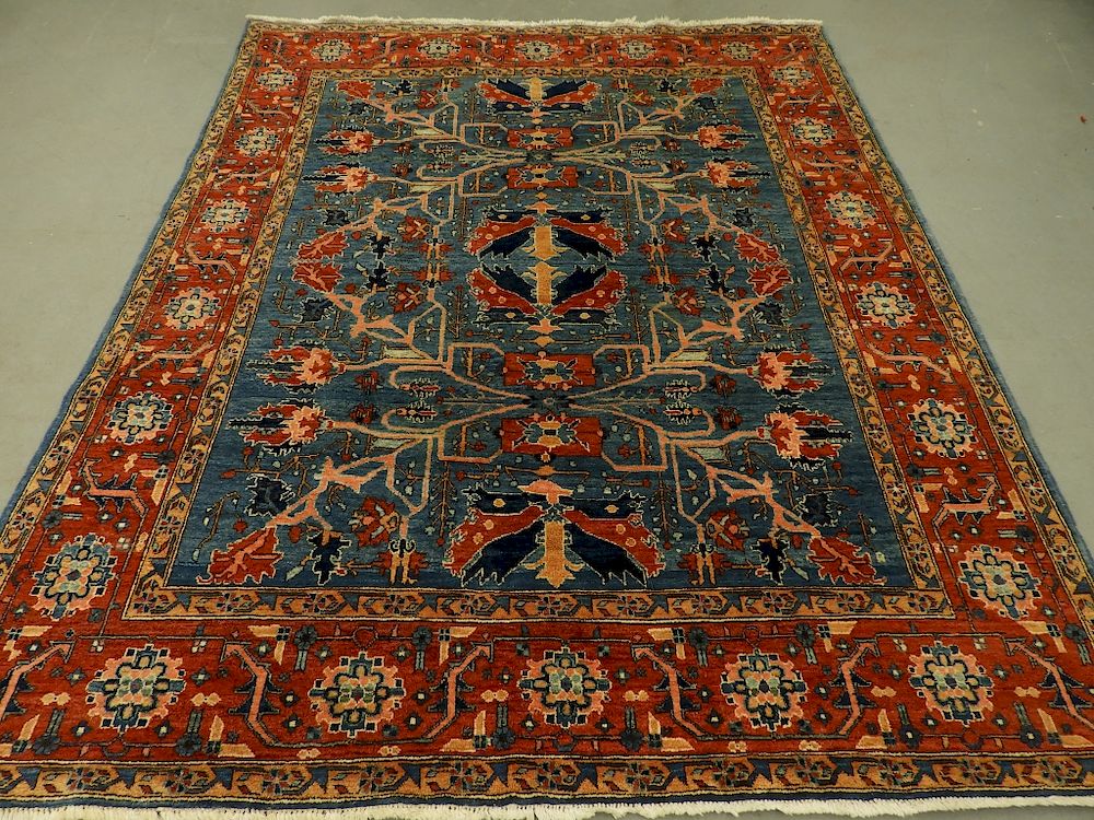 Appraisal: C Pakistani Mahal Middle Eastern Carpet Rug Pakistan th Century